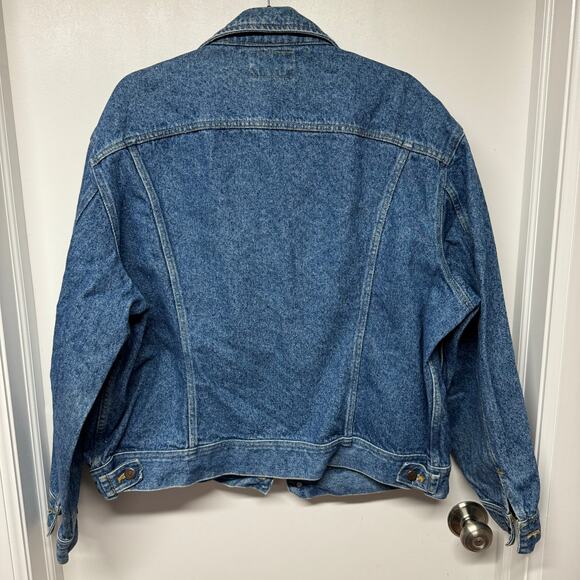 Lee Riders Vintage Jean Jacket 90s Y2K Mens Unisex XL Trucker Cotton Denim - Picture 2 of 12